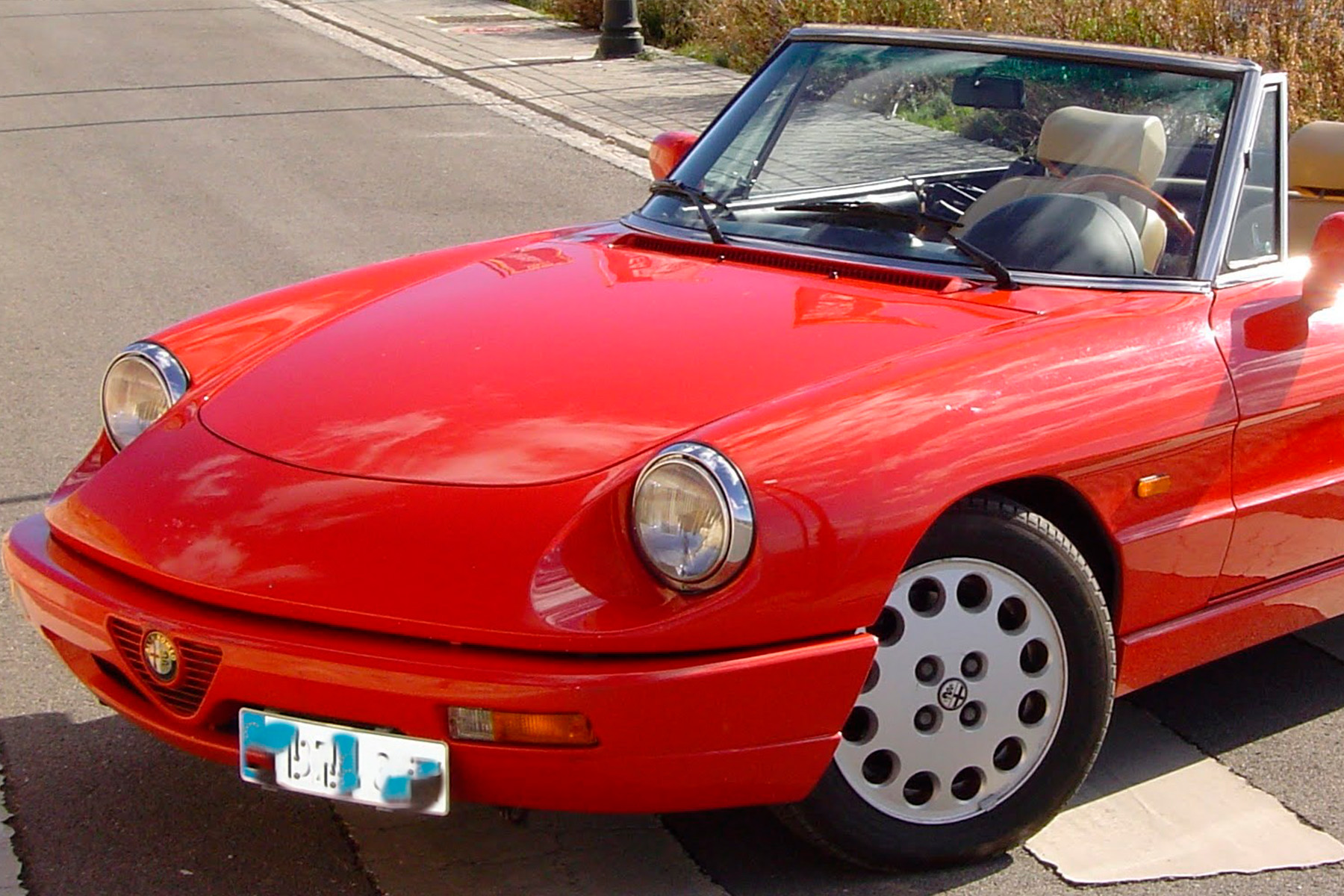 Bodas y Coches - Alfa Romeo Spider Cabrio