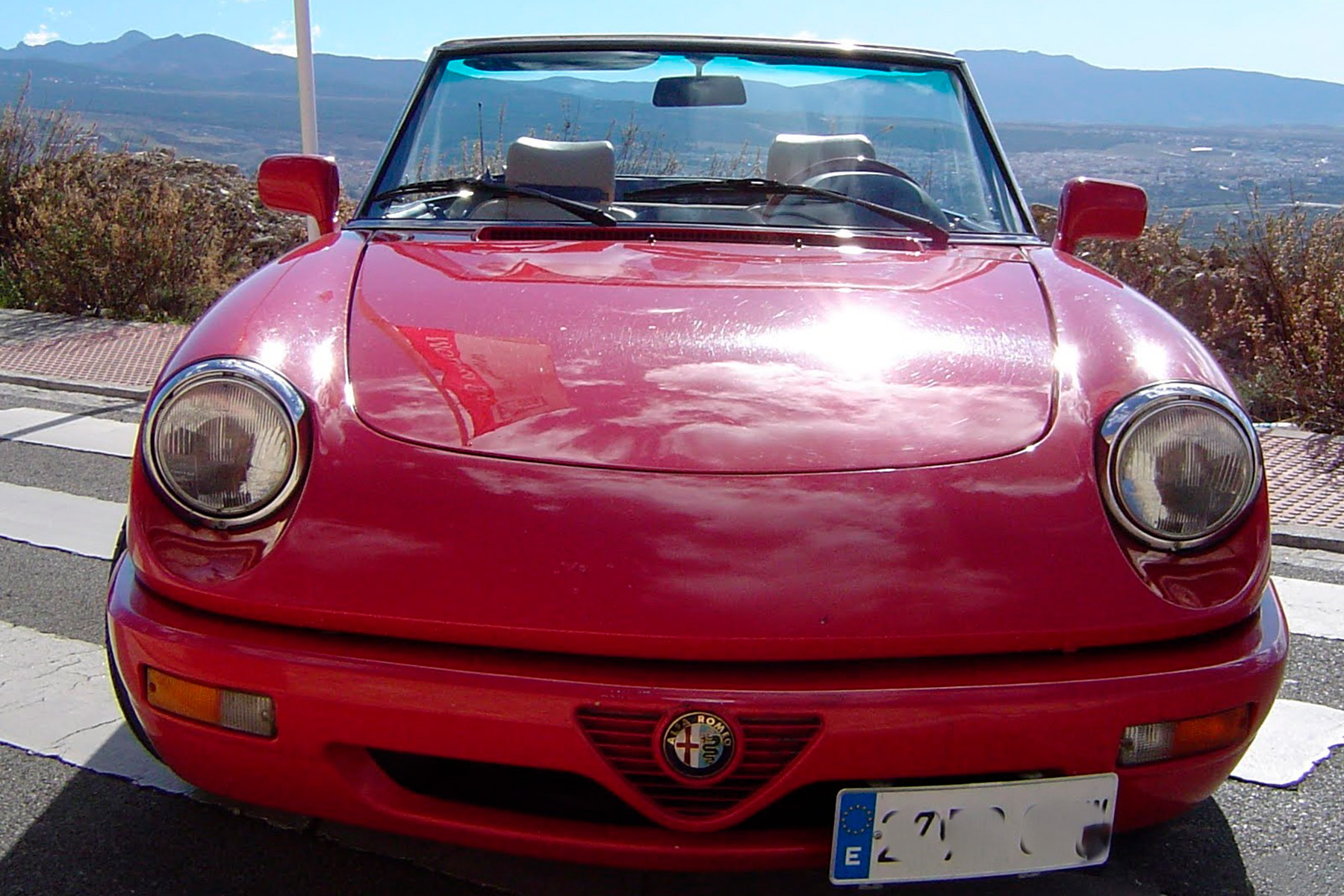 Bodas y Coches - Alfa Romeo Spider Cabrio