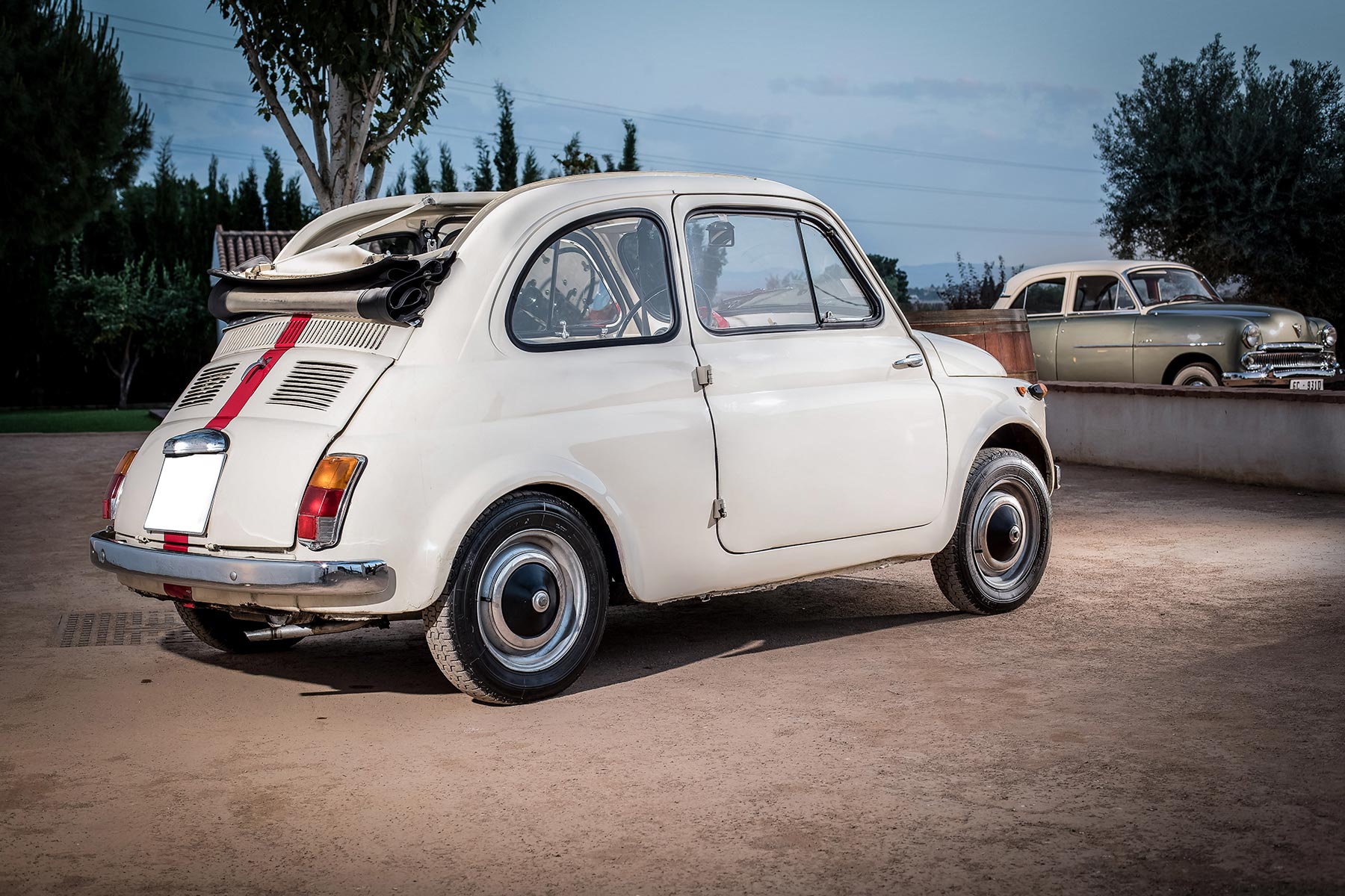 Bodas y Coches - Fiat 500 Nuova descapotable 1957