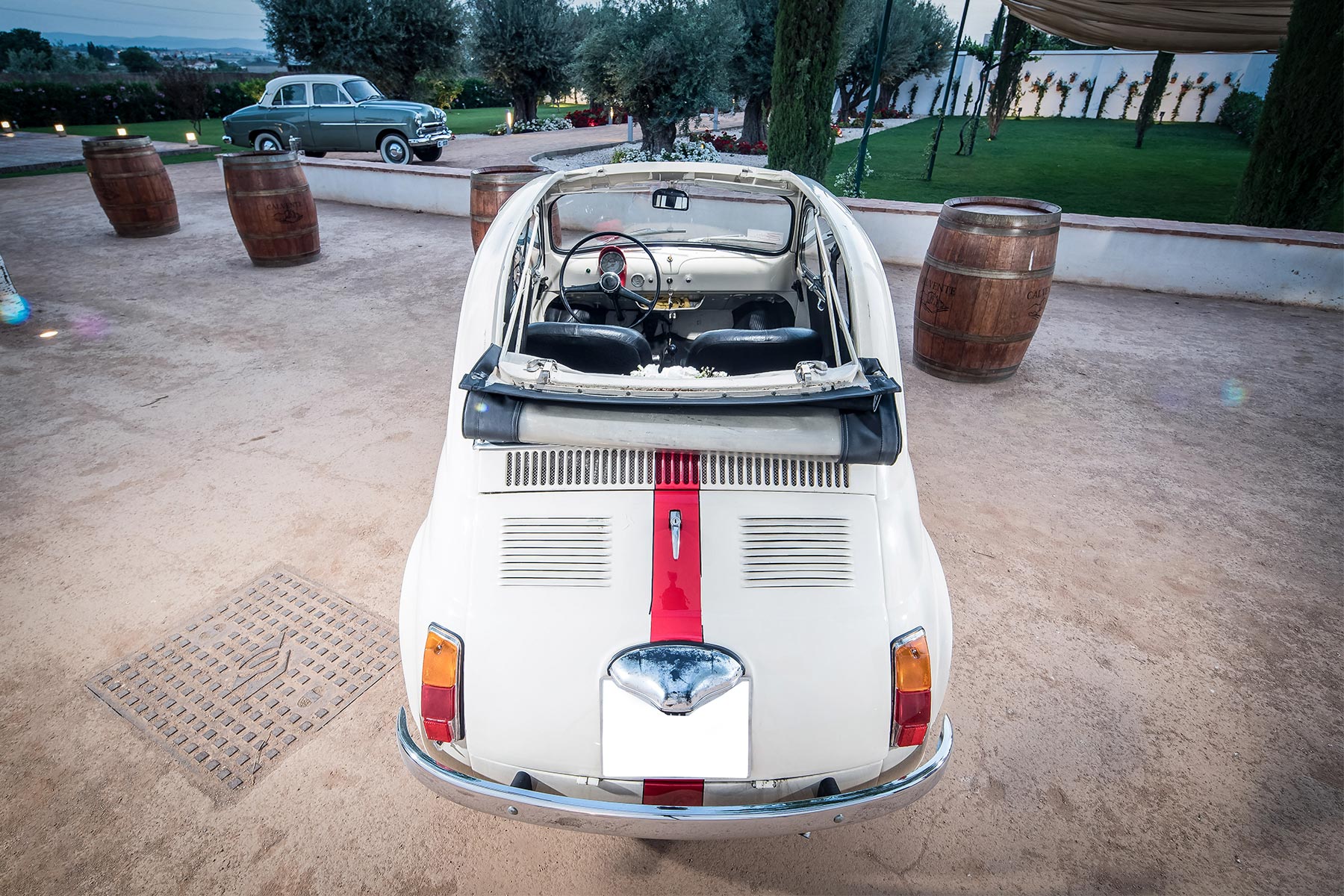 Bodas y Coches - Fiat 500 Nuova descapotable 1957