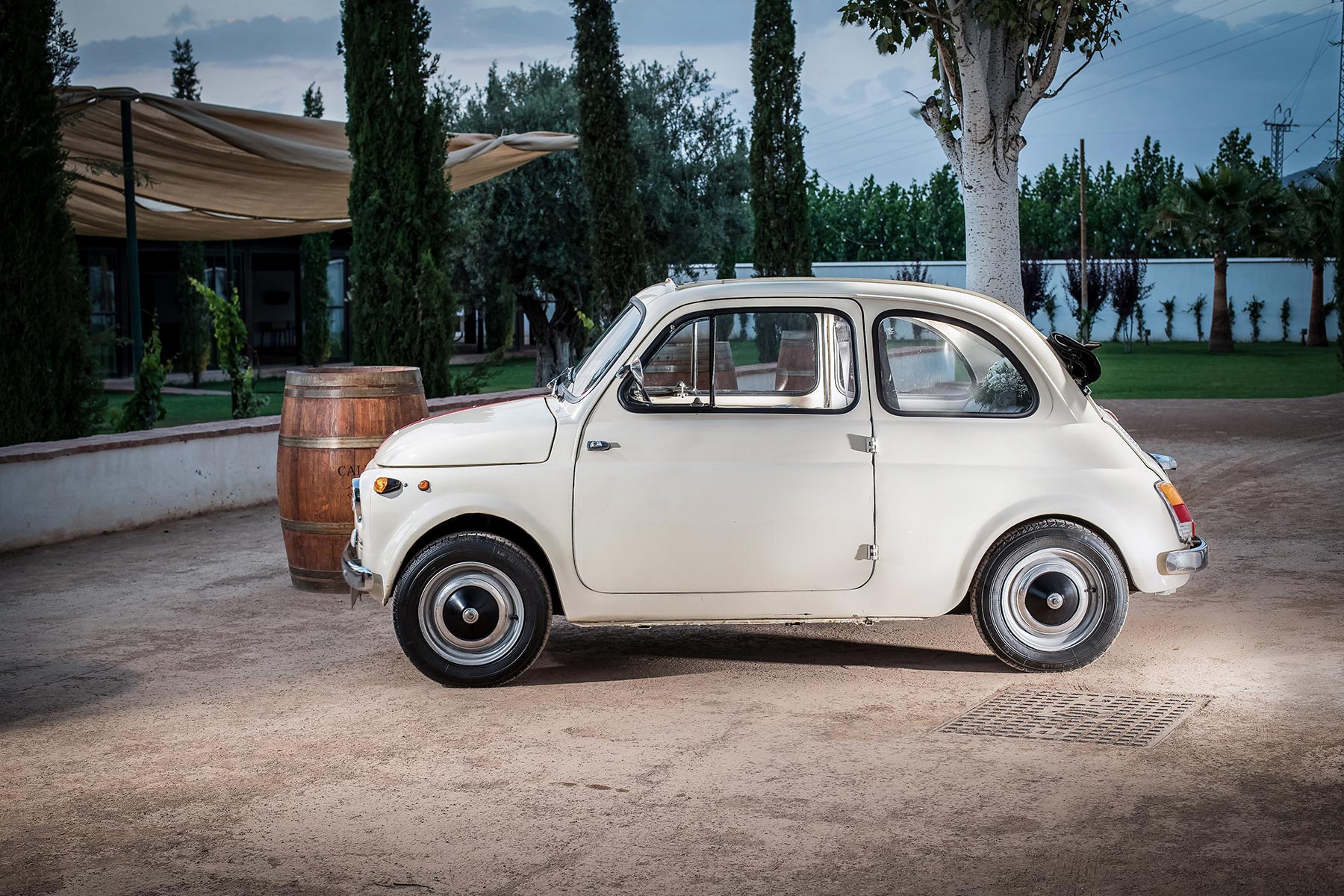 Bodas y Coches - Fiat 500 Nuova descapotable 1957