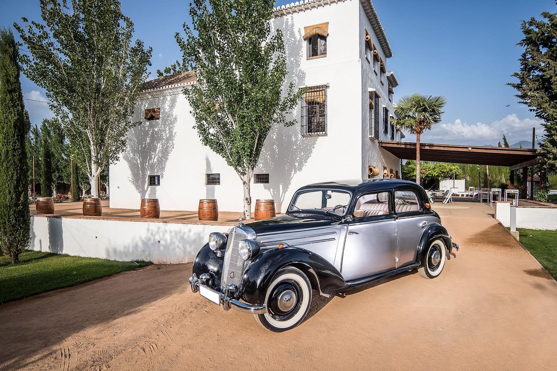 Bodas y Coches - Mercedes Benz 170 SD 1951